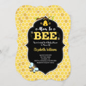 Mam om Baby shower te worden Kaart (Voorkant / Achterkant)