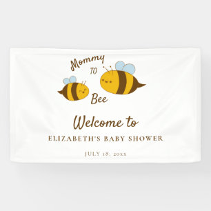 Mam om Baby shower te worden Welkom Sign Cute Mode Spandoek