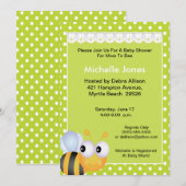 Mam om Baby shower uit te nodigen Kaart (Voorkant / Achterkant)