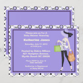 Mam om Baby shower uit te nodigen Kaart (Voorkant / Achterkant)