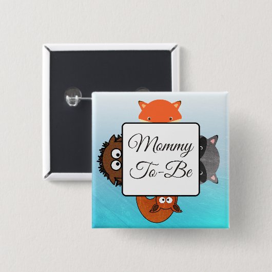 Mam om Button te zijn Fox Woodlands Theme (Voorkant /achterkant)