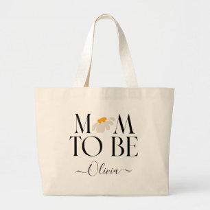 Mam om een nieuwe baby cadeau te worden voor een g grote tote bag