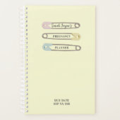 Mam om gele luiers Zwangerschapspanner te worden Planner (Voorkant)