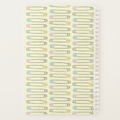 Mam om gele luiers Zwangerschapspanner te worden Planner (Achterkant)