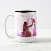 Mam om gepersonaliseerde fotografie te zijn, moede tweekleurige koffiemok (Links)