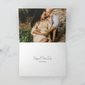 Mam om Moederdag-fotokaart te worden Kaart (Binnen)