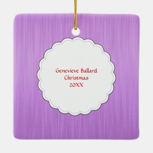 Mam om moederschap Aangepaste persoonlijke naamdat Keramisch Ornament (Achterkant)