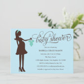 Mam om te worden | Baby Blue Kaart (Staand voorkant)