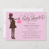 Mam om te worden | Baby Roze Kaart (Voorkant)