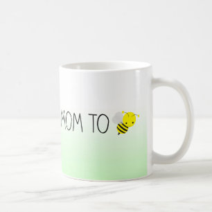 Mam om te worden, Cute Bumblebee Green/Yellow Koffiemok