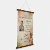 Mam, oma, Godmoeder Hangend Wandkleed (Gebogen)