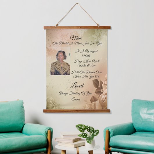 Mam, oma, Godmoeder Hangend Wandkleed (Woonkamer)