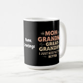 Mam, oma, oma, ik word steeds beter koffiemok (Voorkant rechts)