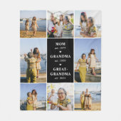 Mam, oma, overgrootmoeder, een deken (Voorkant)