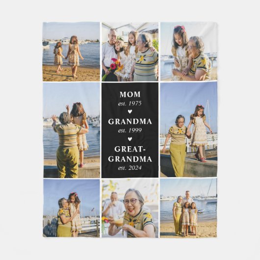 Mam, oma, overgrootmoeder, een deken (Voorkant)