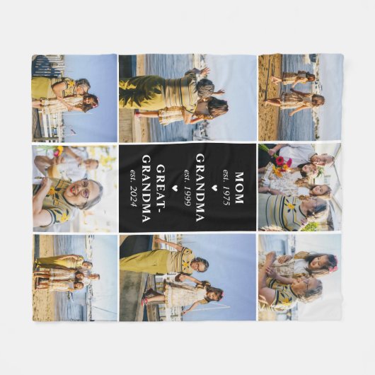 Mam, oma, overgrootmoeder, een deken (Voorkant (Horizontaal))