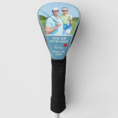 Mam Onze Golfin 'Queen Custom Foto Gepersonaliseer Golfheadcover (Voorkant)