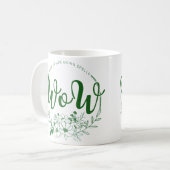 MAM op zijn kop spelt WOW! (Voorkant links)