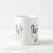 MAM op zijn kop spelt WOW! Koffie Mok (Center)