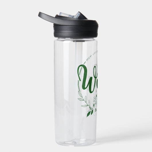 MAM op zijn kop spelt WOW! Waterfles (Rechts)