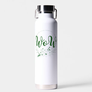 MAM op zijn kop spelt WOW! Waterfles