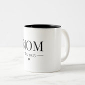 Mam opgericht 2025 tweekleurige koffiemok (Voorkant rechts)