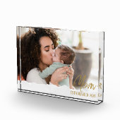 Mam Opgericht 20XX Eerste Moederdag Gift Foto (Rechts)