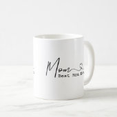 Mam opgericht | Gepersonaliseerde Koffie Mok Gift (Voorkant rechts)