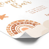 Mam-osa bar Boho Rainbow Sign Poster (Hoek)