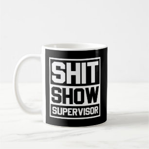 Mam Pa Bossager Leraar-Shit Show Supervisor Koffiemok