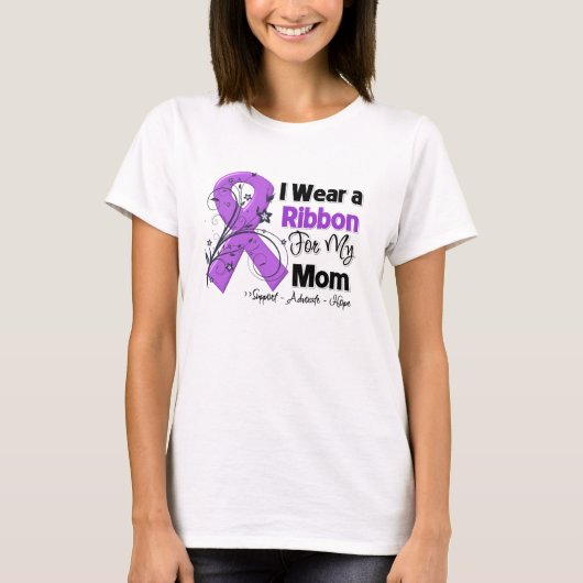 Mam - Pancreaskankerlint T-shirt (Voorkant)