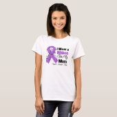 Mam - Pancreaskankerlint T-shirt (Voorkant volledig)
