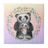 Mam Panda Beer Love Tegeltje (Voorkant)