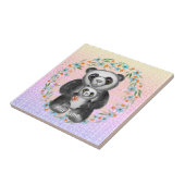 Mam Panda Beer Love Tegeltje (Zijkant)