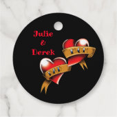 Mam & Pap Jubileum Party Bedankjes Labels (Achterkant)