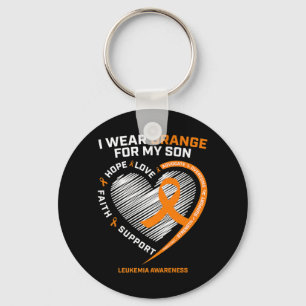 Mam Pap Leukemie Bewustheid Zoon Leukemie Bewusthe Sleutelhanger