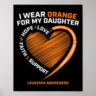 Mam Pap Mannen Ik Draag Sinaasappel voor mijn doch Poster