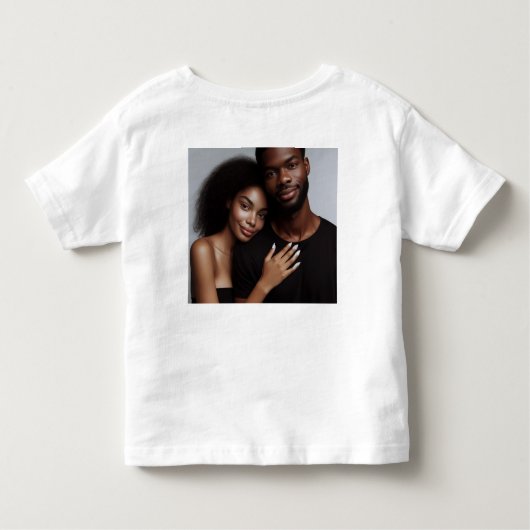 Mam & Pap T-shirt voor kinder (Achterkant)