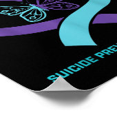 Mam papa Miss Daughter Suicide Awareness Preventio Poster (Hoek)