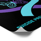 Mam papa Miss Daughter Suicide Awareness Preventio Poster (Hoek)