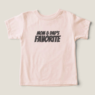 Mam & Papas favoriet – Cute Kids T-Shirt Leuke F