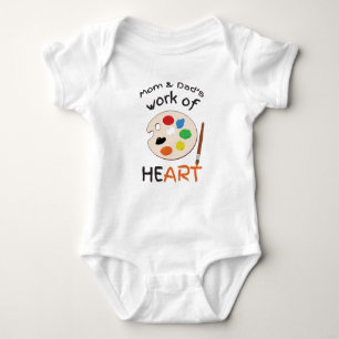 Mam & Pap's werk van Hart Romper
