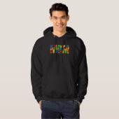 Mam Parent Brick Master Builder Building Blocks Se Hoodie (Voorkant volledig)