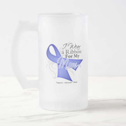 Mam Periwinkle Ribbon - Stomach Cancer Matglas Bierpul (Links)