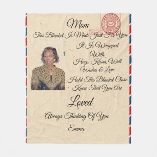 Mam personaliseert Fleece Blanket Deken