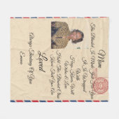 Mam personaliseert Fleece Blanket Deken (Voorkant (Horizontaal))