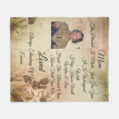 Mam personaliseert Fleece Blanket Deken (Voorkant (Horizontaal))