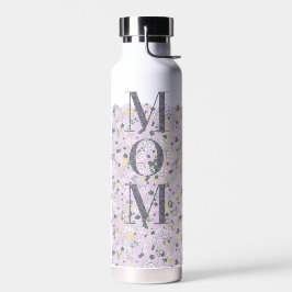 Mam Pilates Yoga licht paarse bloemen Waterfles