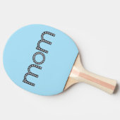 Mam pingpongpeddel tafeltennisbatje (Zijkant)