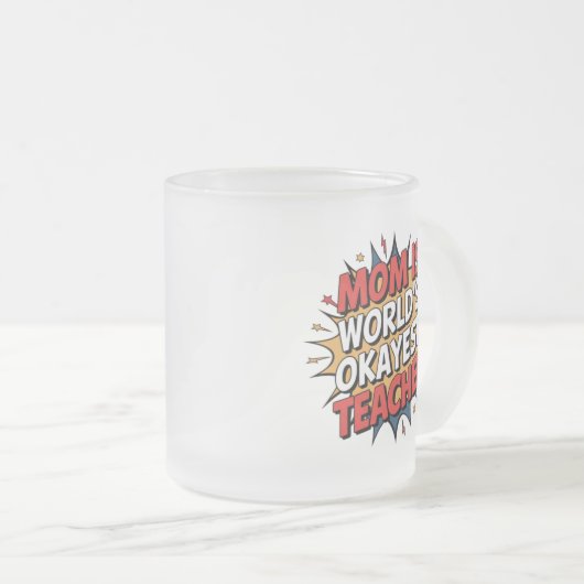 Mam Power Matglas Koffiemok (Voorkant rechts)